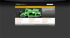 Desktop Screenshot of fotoblesk.cz