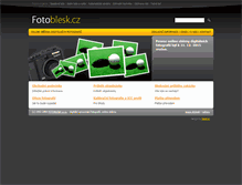 Tablet Screenshot of fotoblesk.cz